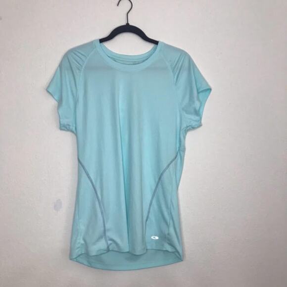 C9 Champion Powder Blue Semi Fitted Athletic Stretch Tee Size XL - Picture 1 of 8
